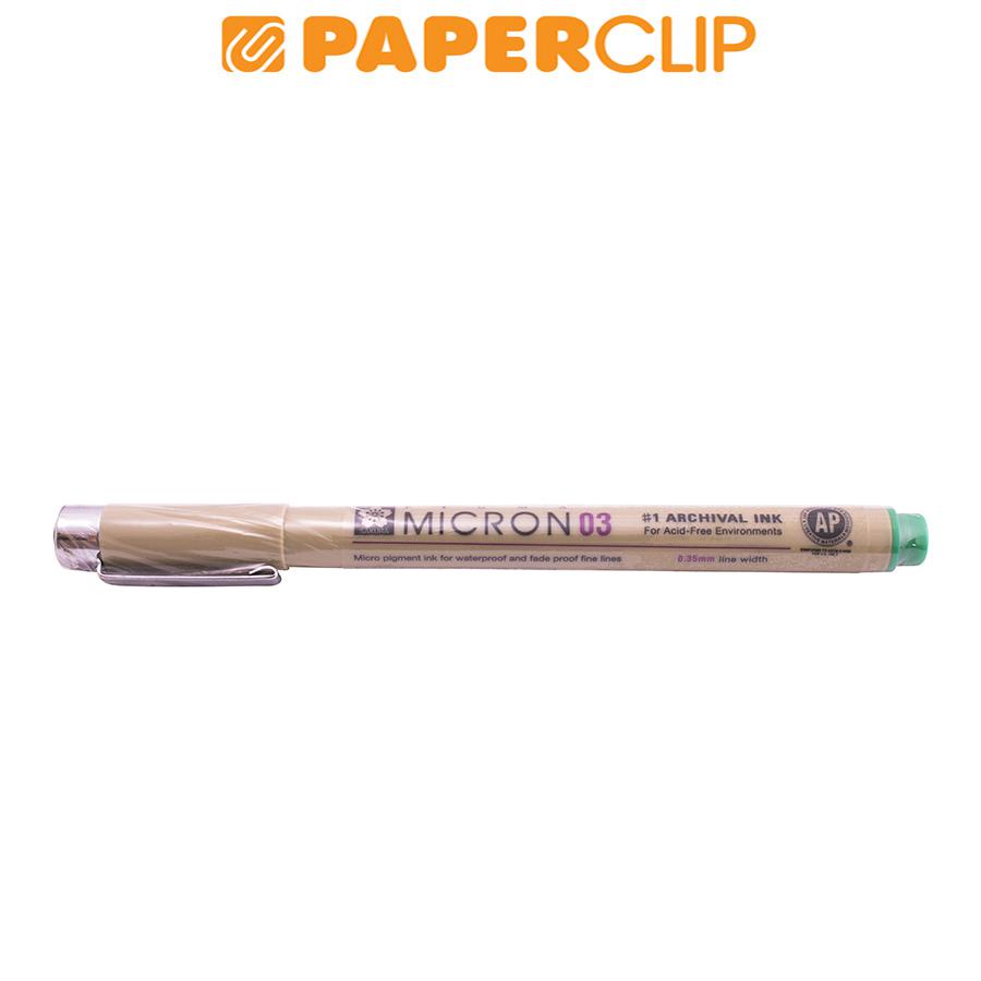 Jual PULPEN / PEN SAKURA PIGMA MICRON 03 GREEN