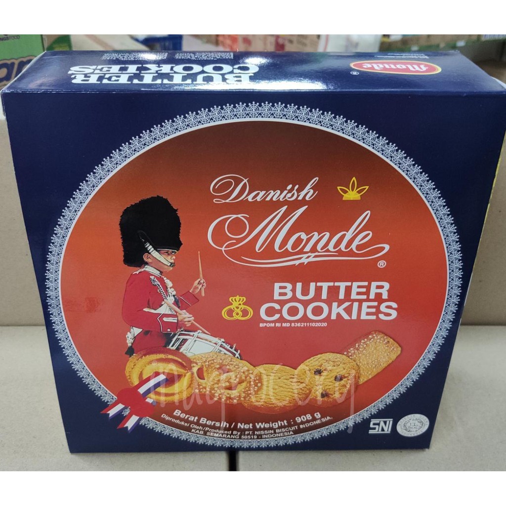 Jual MONDE BUTTER COOKIES 908gr | Shopee Indonesia