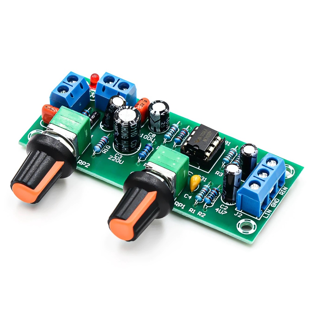 Jual NE5532 Single Supply Low Pass Filter Board Subwoofer Preamp Board ...