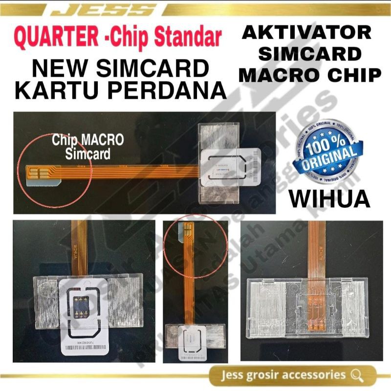 Jual Aktivator NEW Mini Simcard Wihua Aktifator Sim card Activator ...