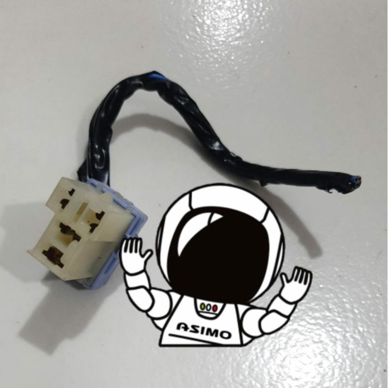 Jual Soket relay comp pin 4 original yamaha fi new mio M3 S Z soul gt