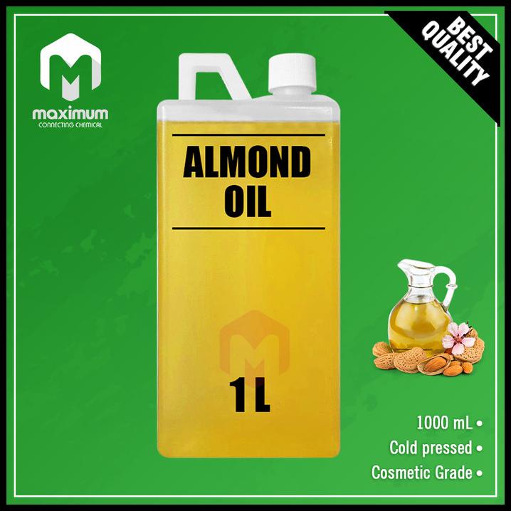 Jual Pure Almond Oil 1 Liter Cold Pressed Minyak Almond Murni 1
