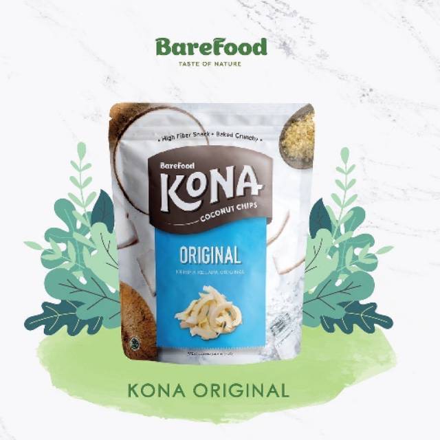 Jual KONA COCONUT CHIPS ORIGINAL Shopee Indonesia