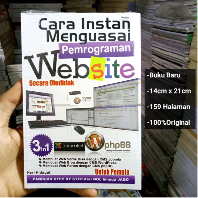 Jual Buku Cara Instan Menguasai Pemrograman Website Design Editing Desktop Publishing