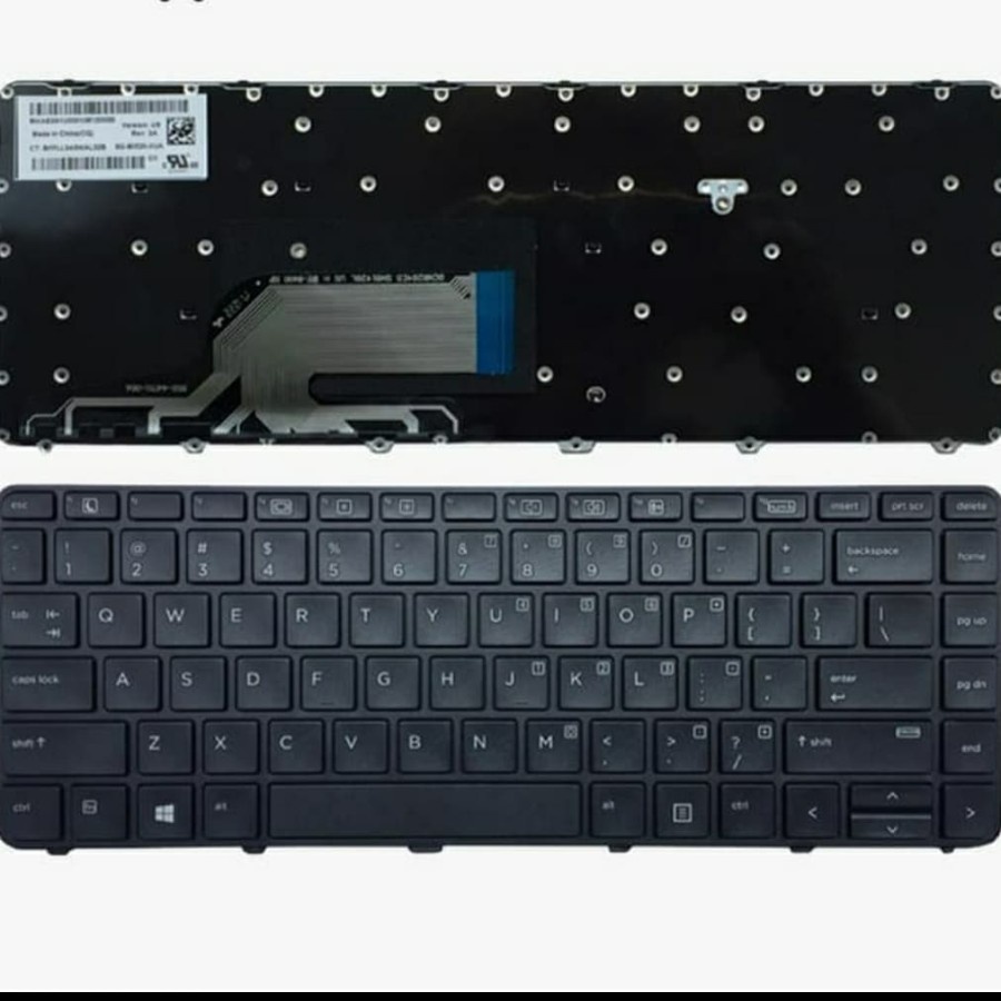 Latin Spanish Keyboard For HP ProBook 430 G3/440 G3/446 G3/644 G3/430 G4/440 G4 – Black