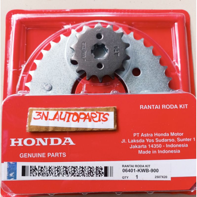 Jual GEAR SET HONDA REVO ABSOLUTE BLADE NEW REVO OLD KODEKWWKWB