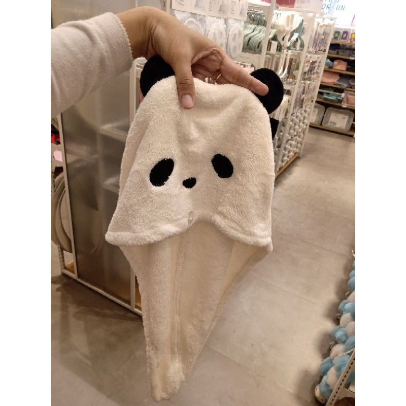 Hair towel online miniso