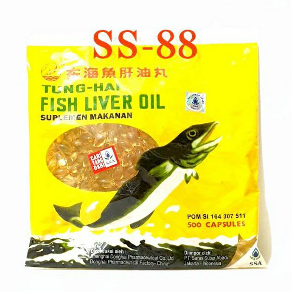 Jual MINYAK IKAN TUNGHAI FISH LIVER OIL SSA Shopee Indonesia