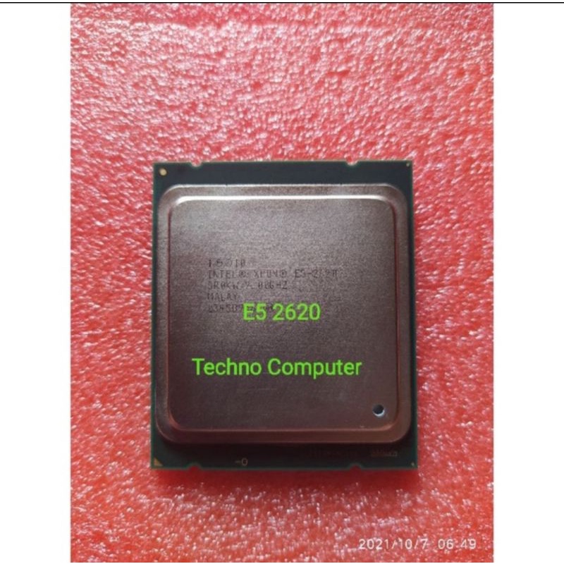Jual Prosesor Intel® Xeon® E5-2620 2,00 GHz 6-Cores 12-Threads LGA 2011 ...