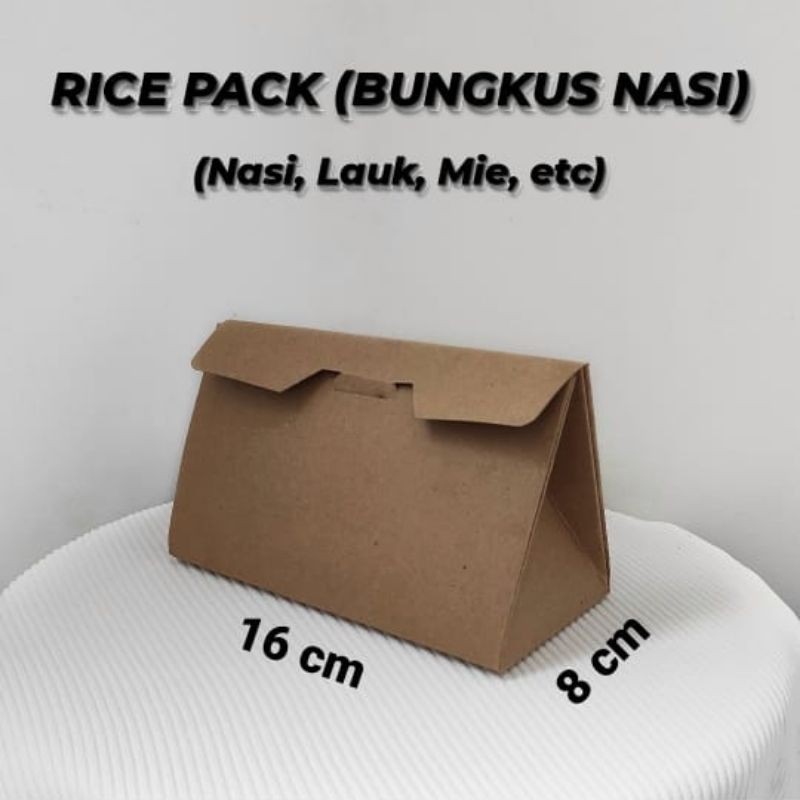 Jual Pcs Rice Pack Bungkus Nasi Bungkus Mie Shopee Indonesia