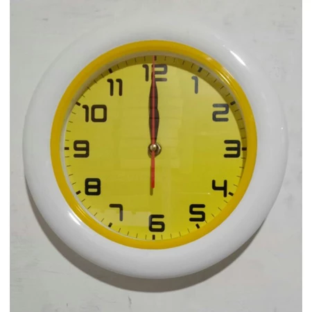 jam dinding 25cm polos