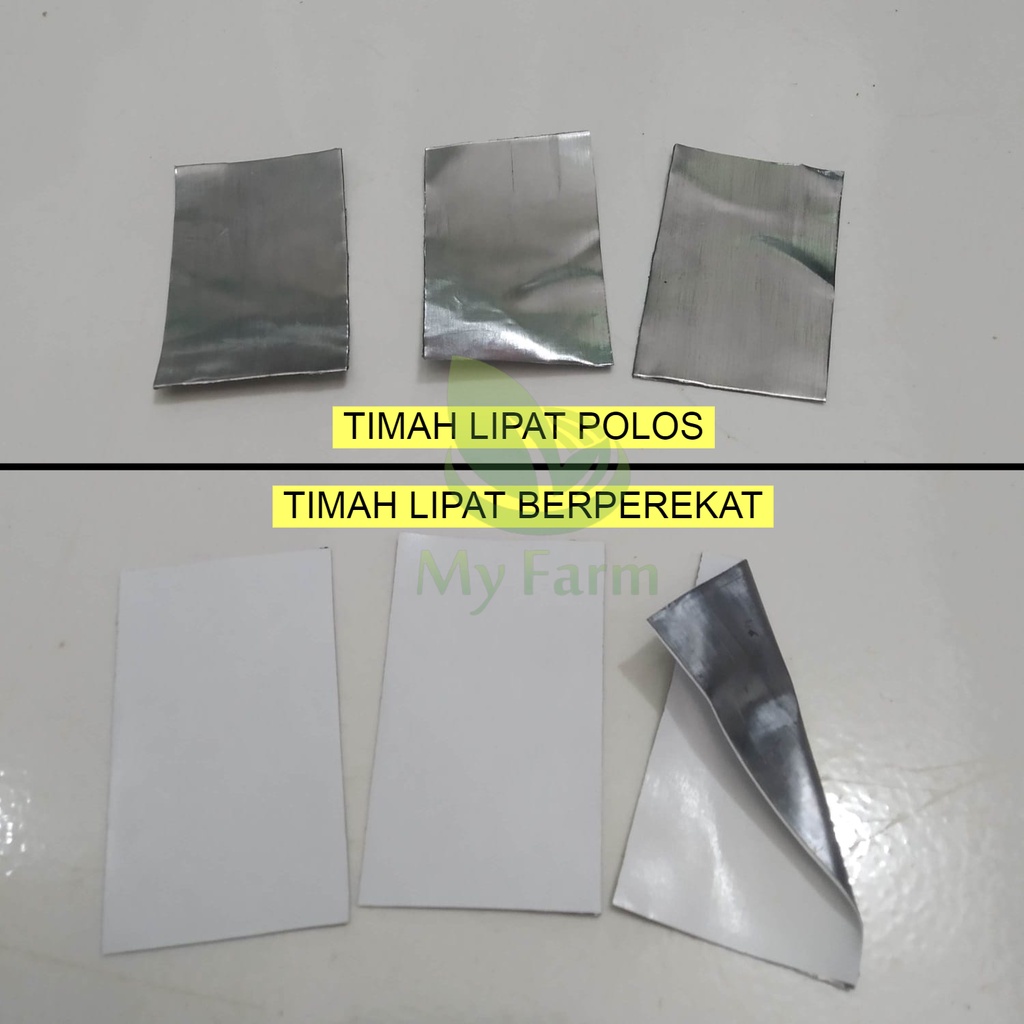Jual Timah Daun Pemberat Pancing atau Timbel Lempeng Polos dan ...