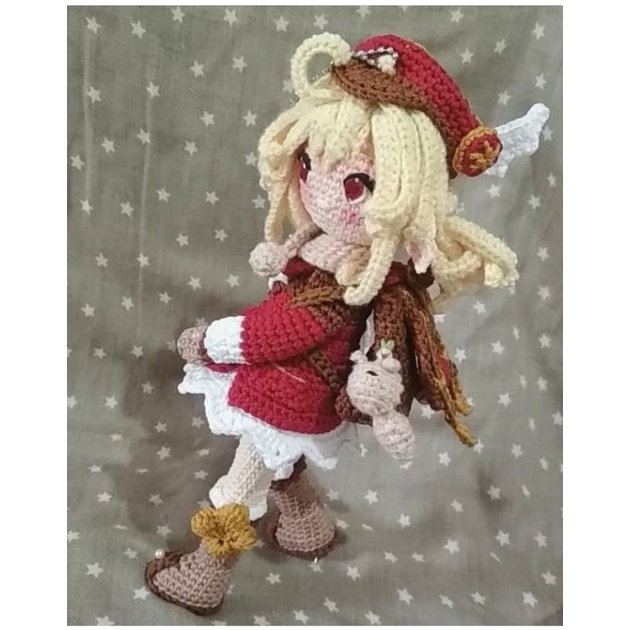 Jual Boneka Rajut / Amigurumi ukuran 25 cm [CUSTOM] | Shopee Indonesia