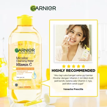 Garnier Micellar Water Vitamin C Kuning 400ml
