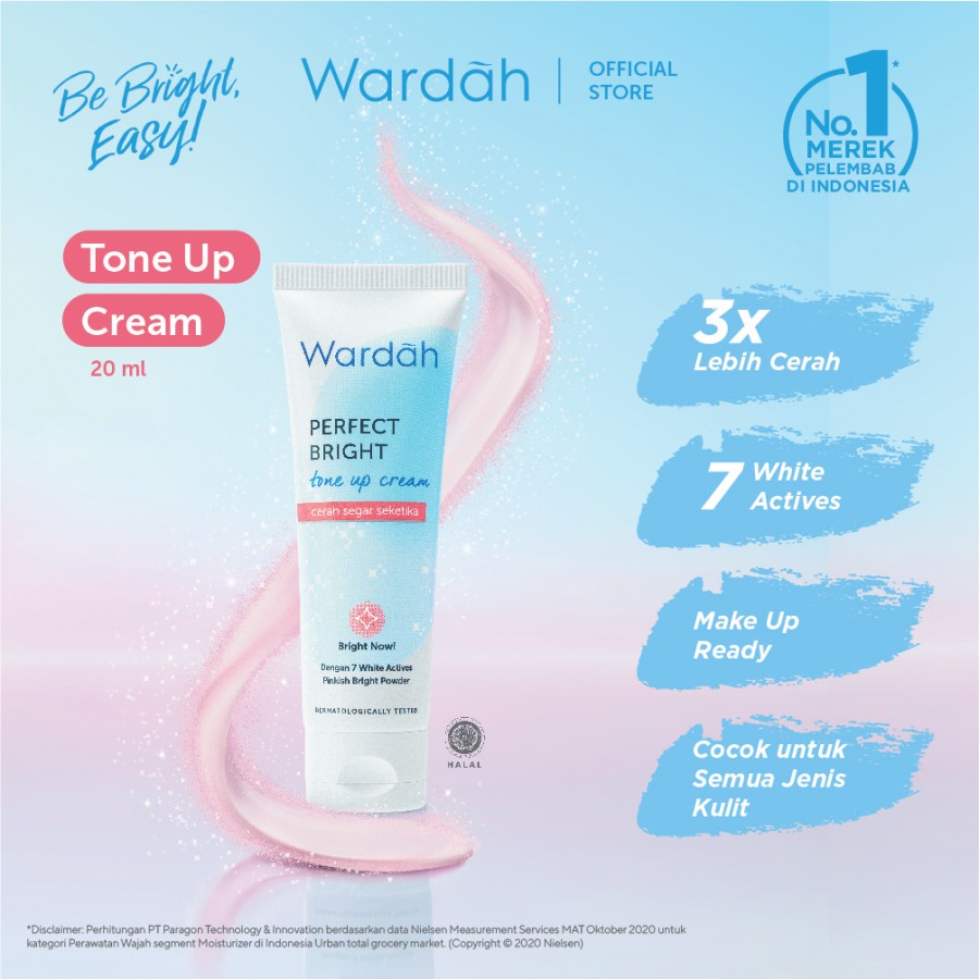 Jual Wardah Perfect Bright Tone Up Cream Ml Shopee Indonesia