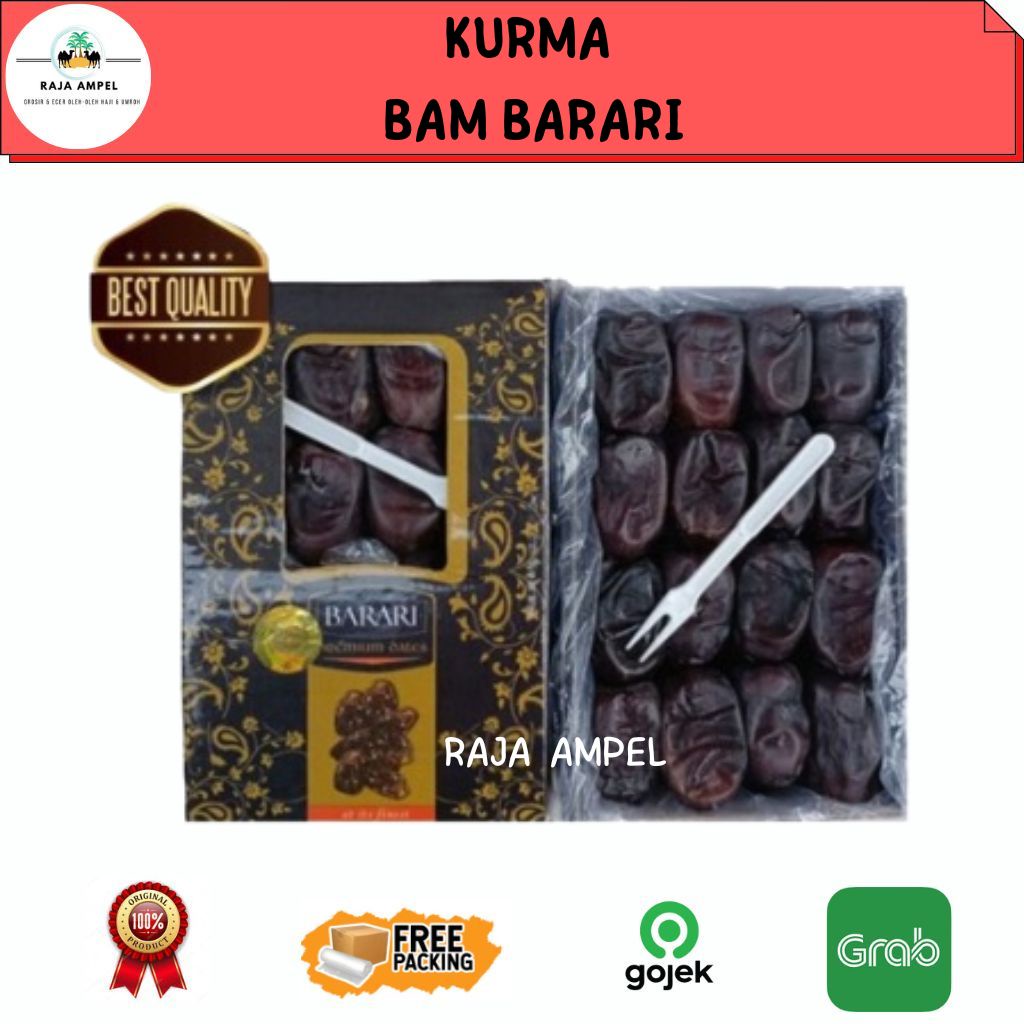 Jual Kurma Bam Barari Gr Al Samira Anggur Madina Black Diamond Golden Mesir Orient Valley