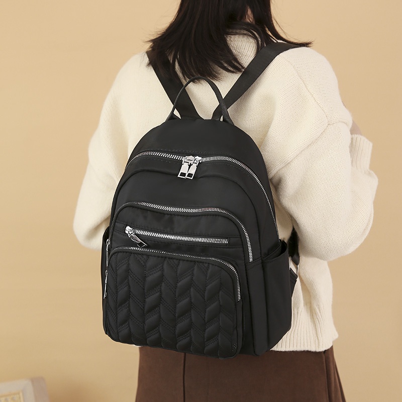Jual Tas Ransel Wanita import tas kain backpack handbag beg perempuan ...