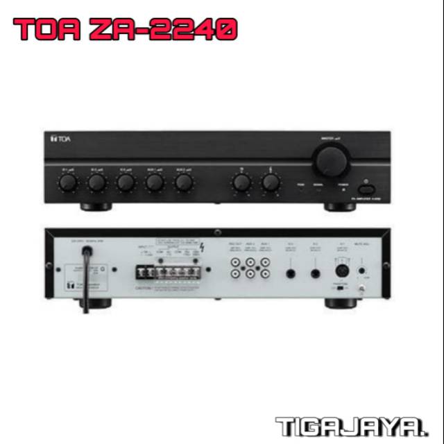 Jual Ampli TOA /Mixer Power Amplifier TOA ZA 2240 Shopee Indonesia