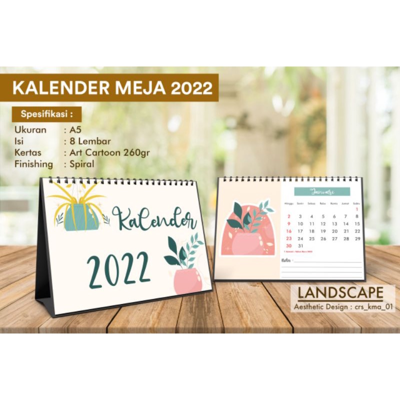 Jual CUSTOM KALENDER MEJA / DUDUK MURAH | Shopee Indonesia