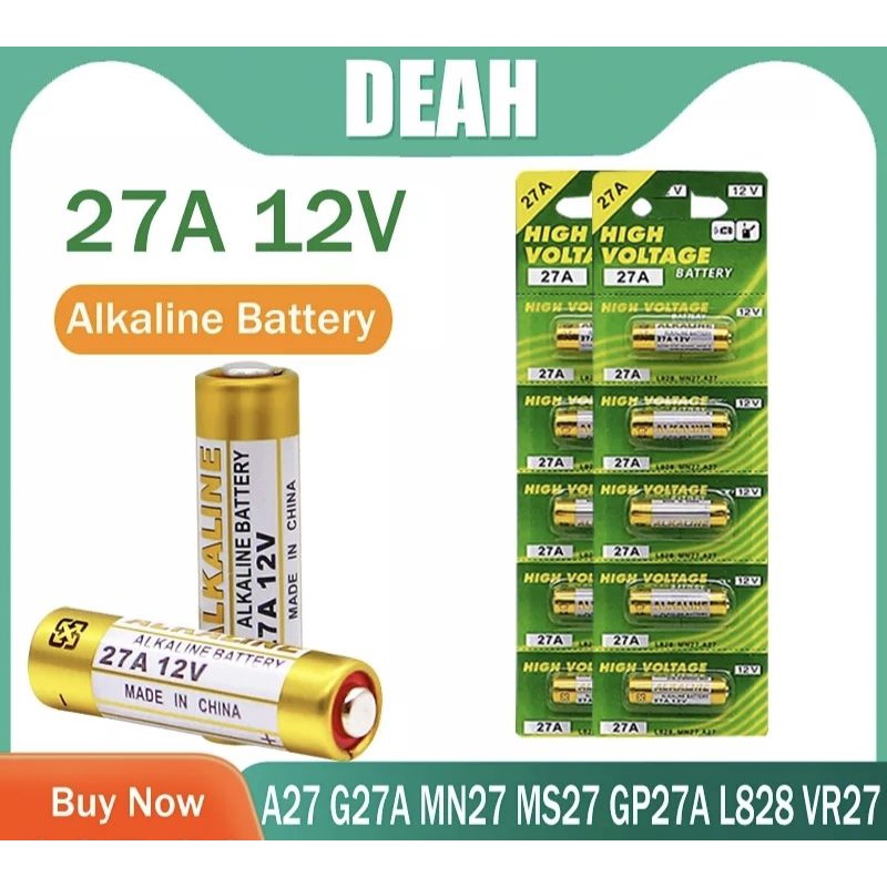 Jual Battery Baterai Batre GP 27A 27 A 12V 12 Volt 12volt Alkaline ...