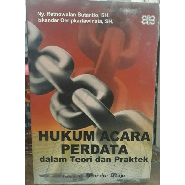 Jual Buku Hukum Acara Perdata Dalam Teori Dan Praktek Retnowulan ...