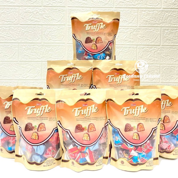 Jual Coklat Elvan Arab Turki Truffle Chocolate Assortment 150gr (ED