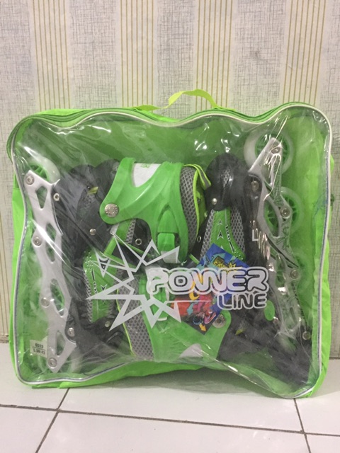 Jual Sepatu Roda Power Line Hijau | Shopee Indonesia