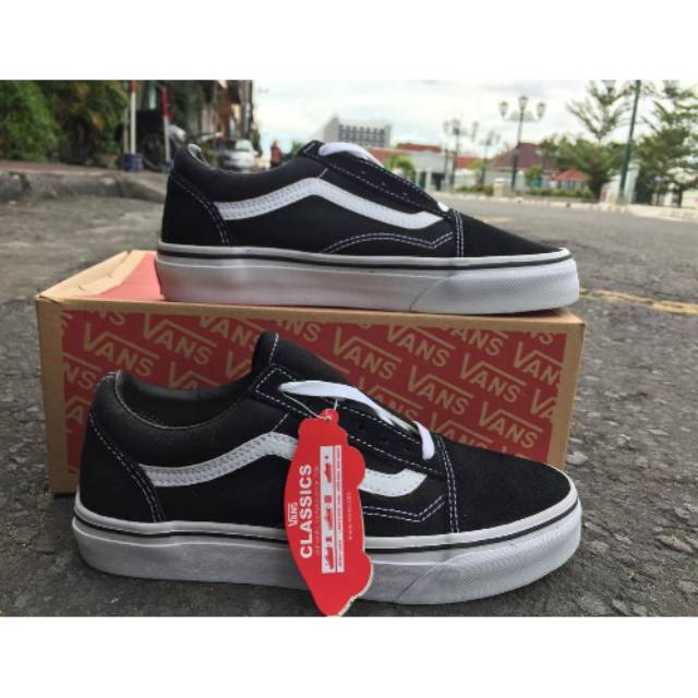 Sepatu vans old store skool grade ori