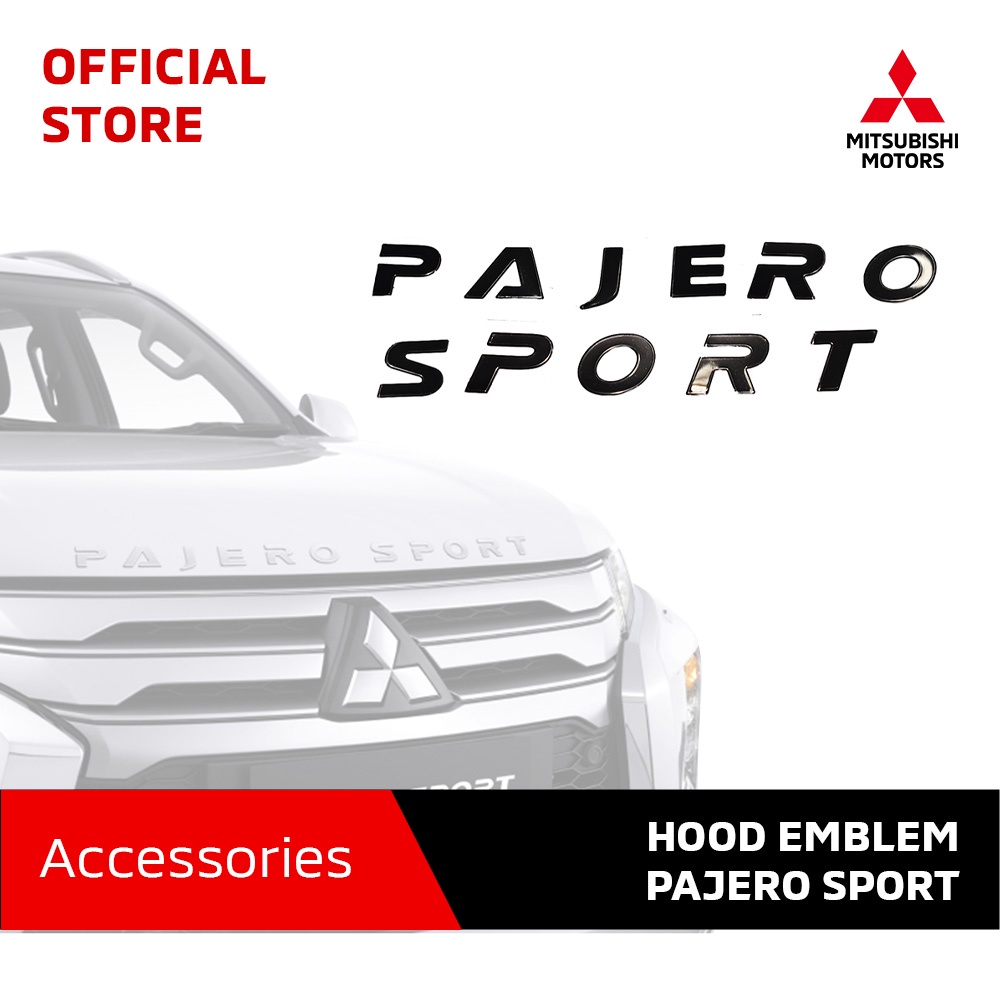 Jual Mitsubishi Motors Genuine Accessories HOOD EMBLEM Pajero Sport ...