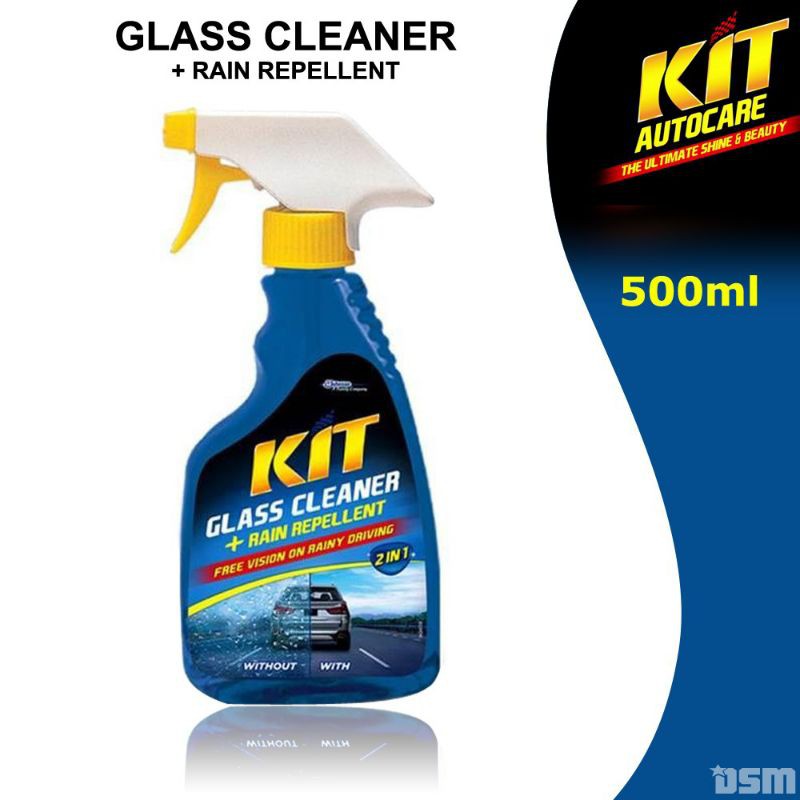 Jual KIT GLASS CLEANER + RAIN REPELLENT 500ml | Shopee Indonesia