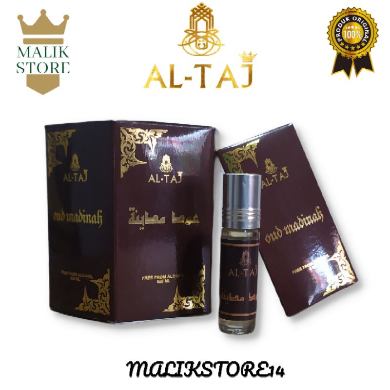 Jual OUD MADINAH parfume roll 6ml non alkohol by ALTAJ Shopee Indonesia