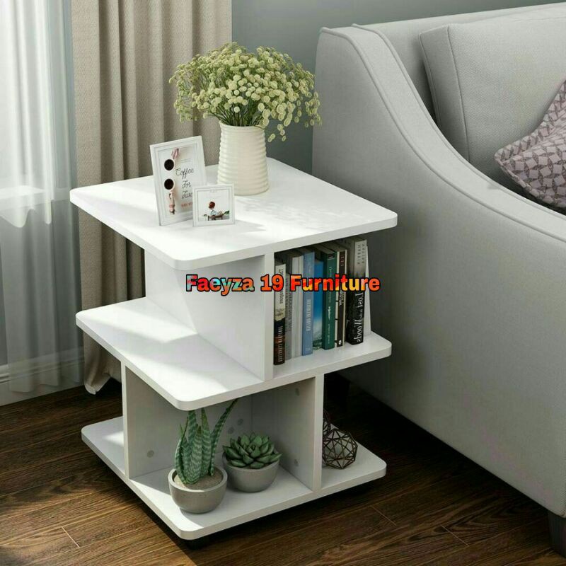 Jual Meja Rak Samping Muaxi | Shopee Indonesia