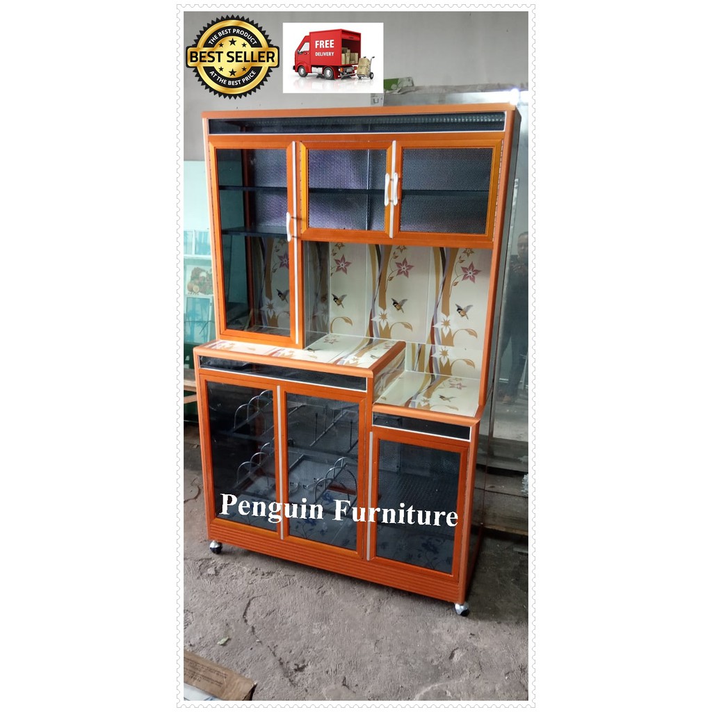 Jual Rak Piring 3Pintu Gendong Berbahan Fiber WS | Shopee Indonesia