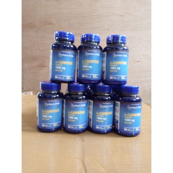 puritan's pride l carnitine 1000 mg L-Carnitine Fumarate 1000 mg – 90 Tablets dietary supplement
