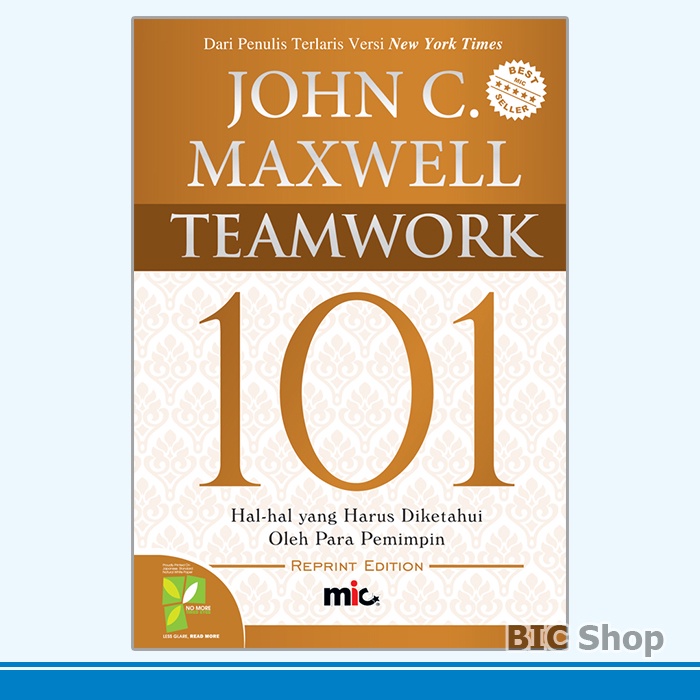 Jual Buku Teamwork 101 | John C. Maxwell | Shopee Indonesia