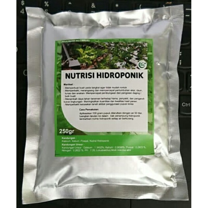 Jual PUPUK TANAMAN HIDROPONIK BOOSTER SAYURAN PUPUK ORGANIK buat