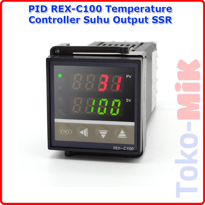 Jual PID REX-C100 REX C100 Temperature Controller Suhu Output SSR ...