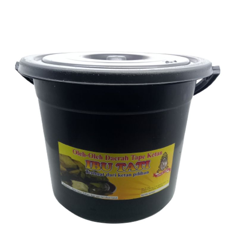 Jual Tape Ketan 100 Pcs Khas Cirebon/Kuningan Ibu Hj.Tati Kemasan Ember