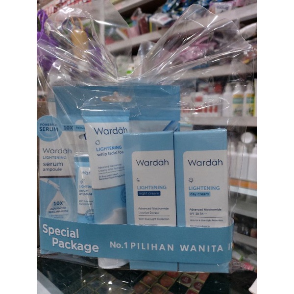 Jual paket hemat lightening series wardah isi 5 | Shopee Indonesia