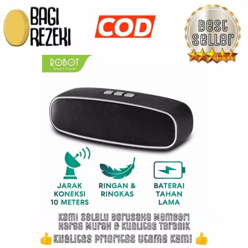 Jual Speaker Bluetooth Robot RB210 Original Spiker Wireless Robot High ...