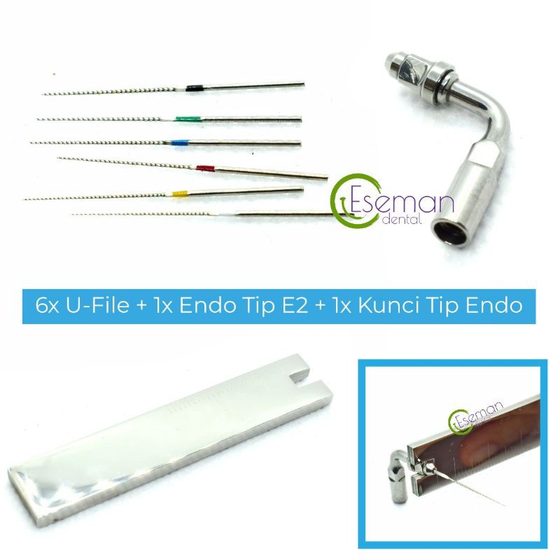 Jual Ultrasonic UFile Endo Tip E2 Passive Irrigation Agitasi Jarum