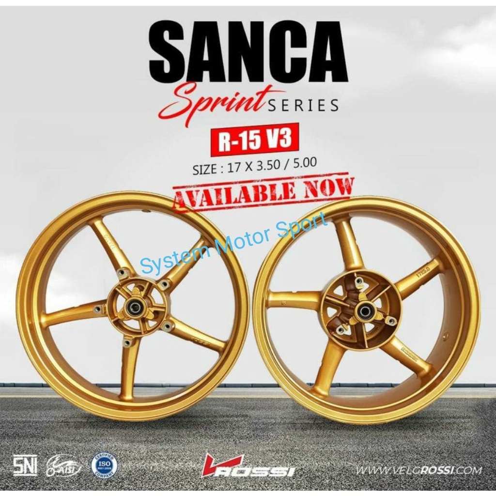 Jual Velg vrossi sanca R15 v3 Velg lebar R15 v3 vrossi sanca | Shopee