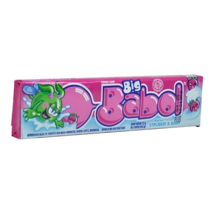 Jual BIG BABOL STRAWBERY STICK 22.5GR | Shopee Indonesia