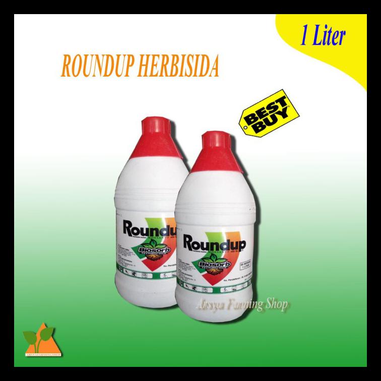 Jual Roundup Sl Obat Pembasmi Rumput Liar Gulma Kemasan Liter