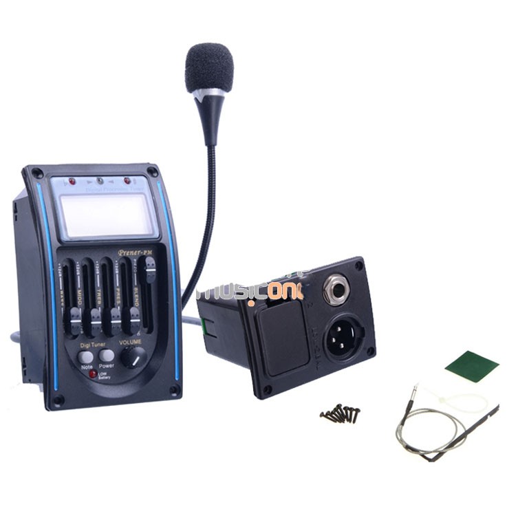 Jual Preamp Amplifier Gitar EQ Tuner dengan Microphone | Shopee Indonesia
