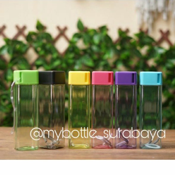 Jual My Bottle Kotak Polosbotol Minummy Bottlebotol Kotak Polos 500ml Minim Pengambilan 6pcs