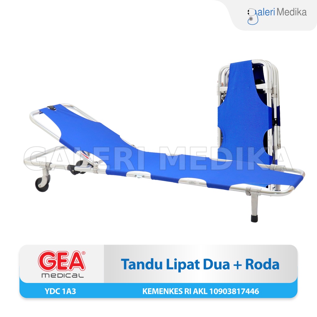 Jual Folding Stretcher Tandu Lipat 2 Plus Roda Gea Ydc 1a3 Ydc 1a3