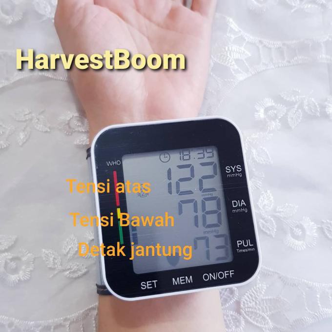 Jual Tensimeter Digital Alat Ukur Tekanan Darah Di Pergelangan Tangan ...