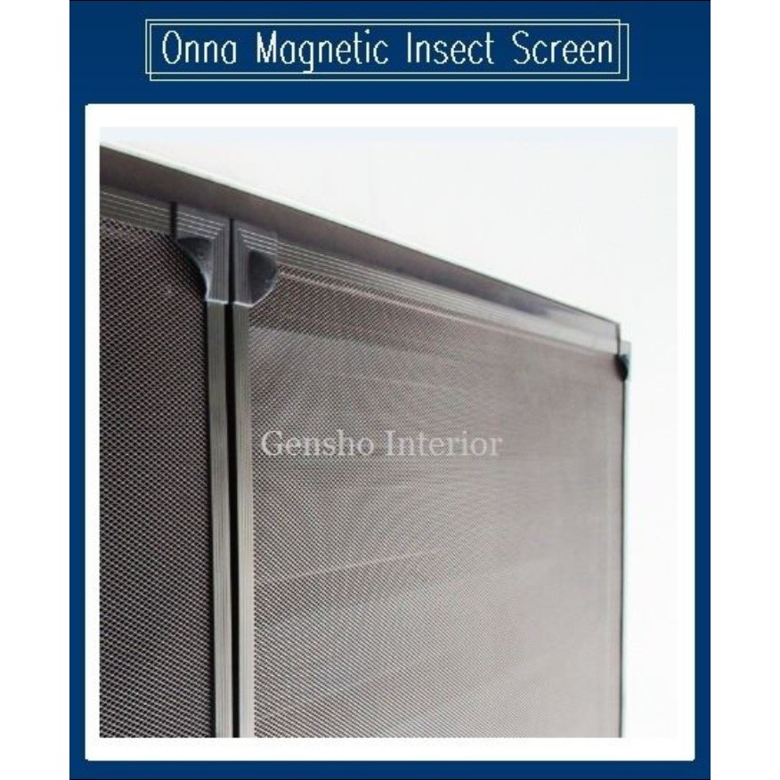 Jual Onna Magnetic Insect Screen kasa nyamuk (ukuran custom) | Shopee ...
