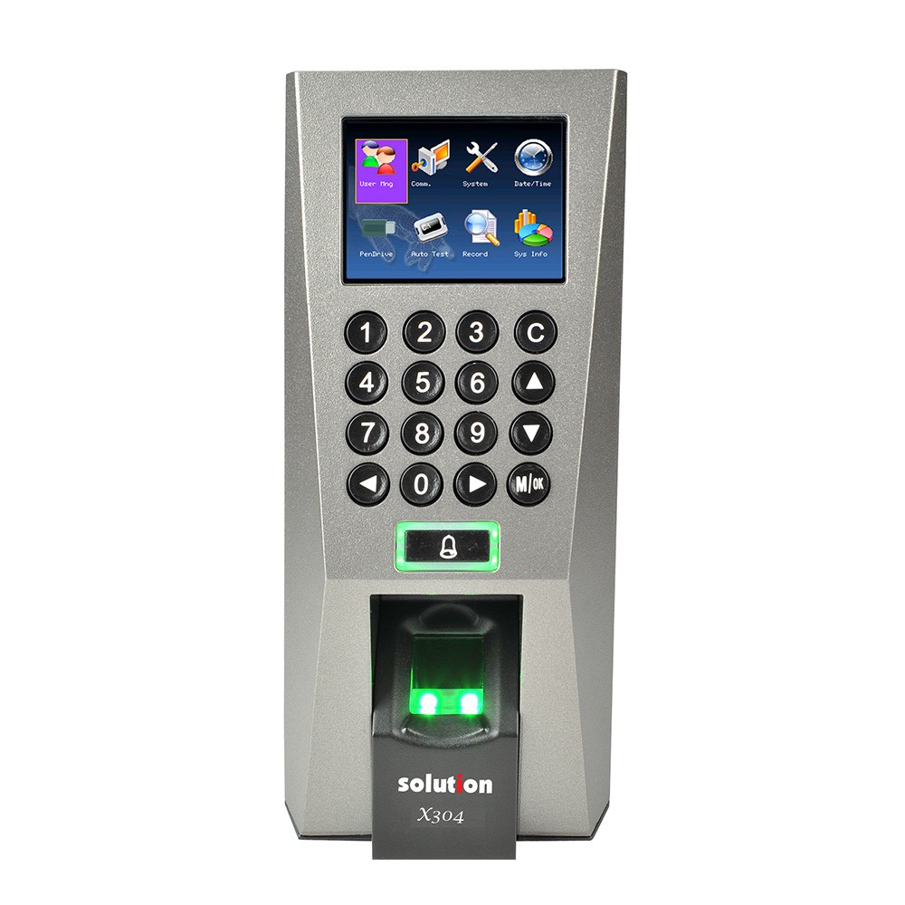 Jual Mesin Absen Fingerprint Solution X304 | Shopee Indonesia